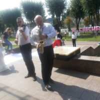 Saxophonist RusAlex bei einem Event – Live-Musik für Veranstaltungen in Hannover und ganz Niedersachsen