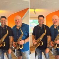 Saxophon spielen lernen in Hannover – Saxophonist, Saxophonistin und Saxophonlehrer beim Unterricht