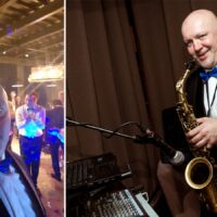Saxophonist und DJ RusAlex auf einer Weihnachts-Firmenfeier – buchen in Hameln, Hannover und Niedersachsen