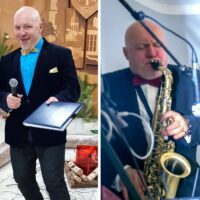 Sänger, Moderator, Saxophonist und DJ RusAlex auf einer Weihnachts-Firmenfeier – buchen in Hameln und Hannover